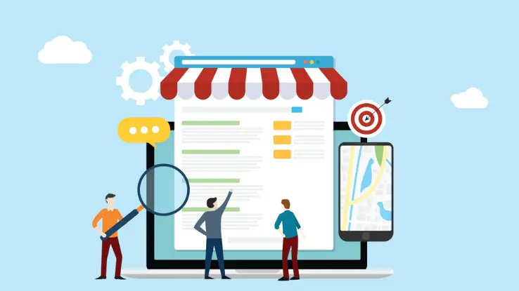 Local SEO performance tracking through search impressions and website clicks